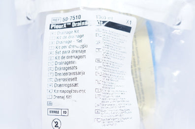 CareFusion 50-7510 PleurX Drainage Kit 1000ml